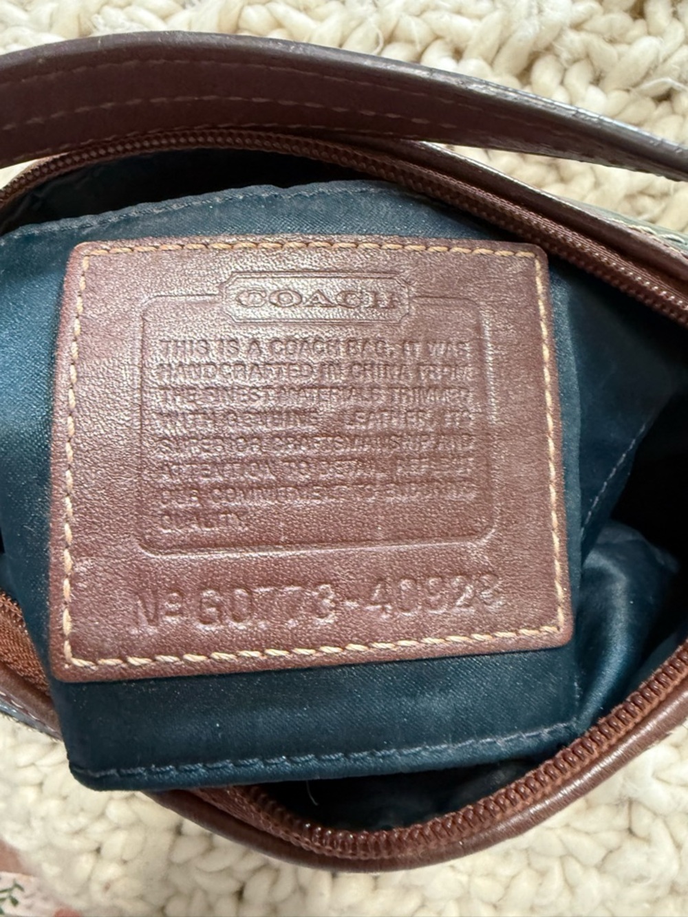 Coach Demi Patchwork Mini Bag 40928 2007 - Picture 5 of 6